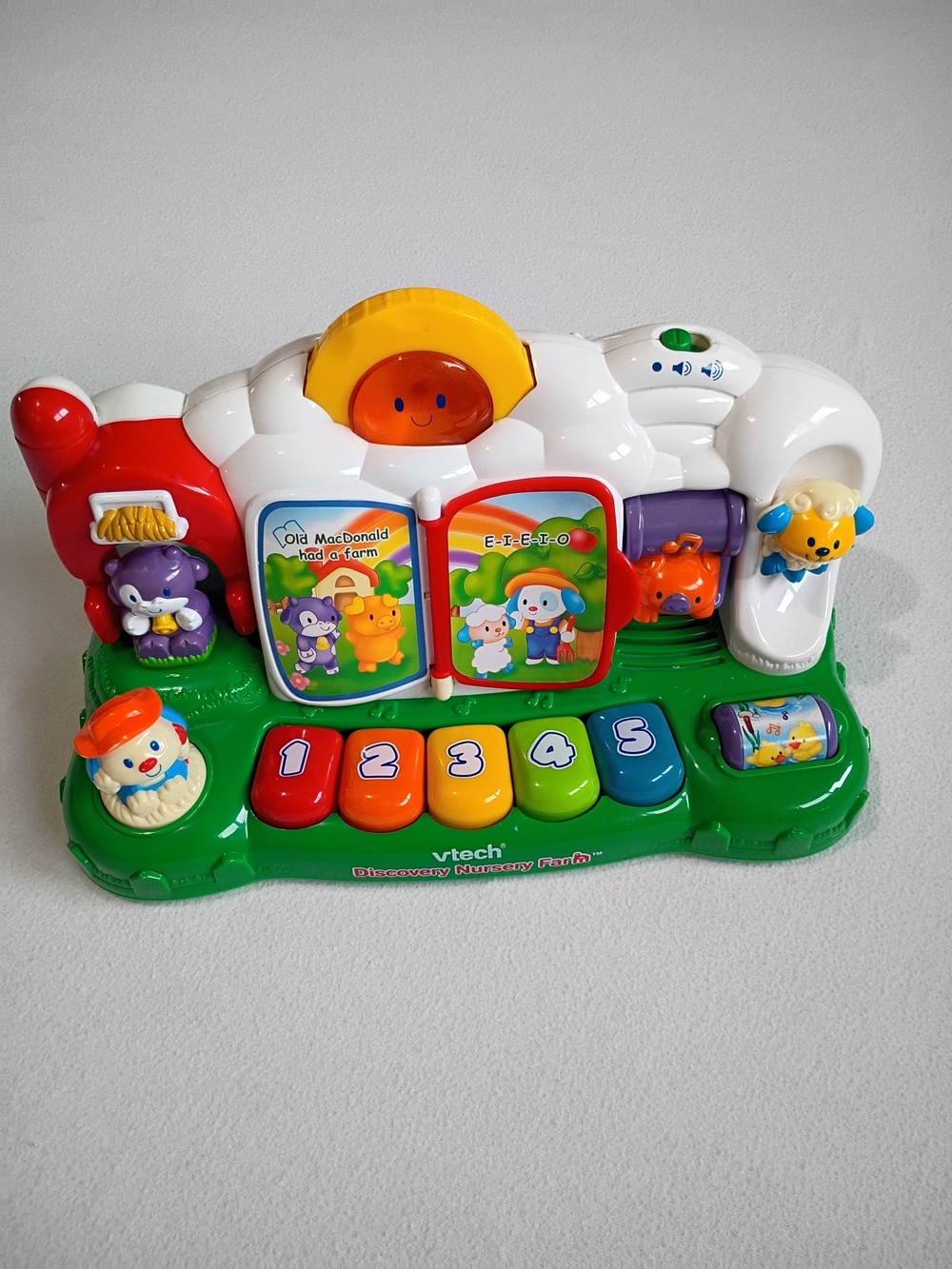 VTech Discovery Nursery Farm Learning Piano - Green/Multicolor